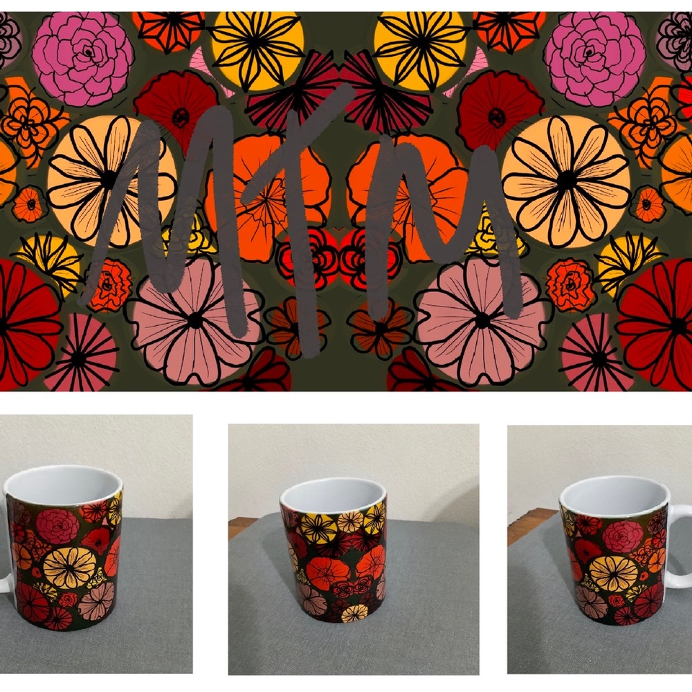Floral mug 2023